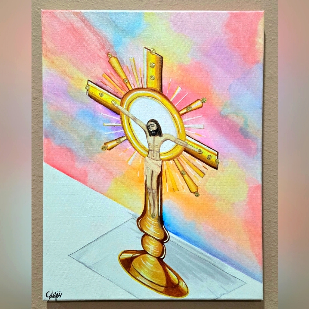 Religious Eucharist Canvas Art "Real Presence" - Picture 2 of 5